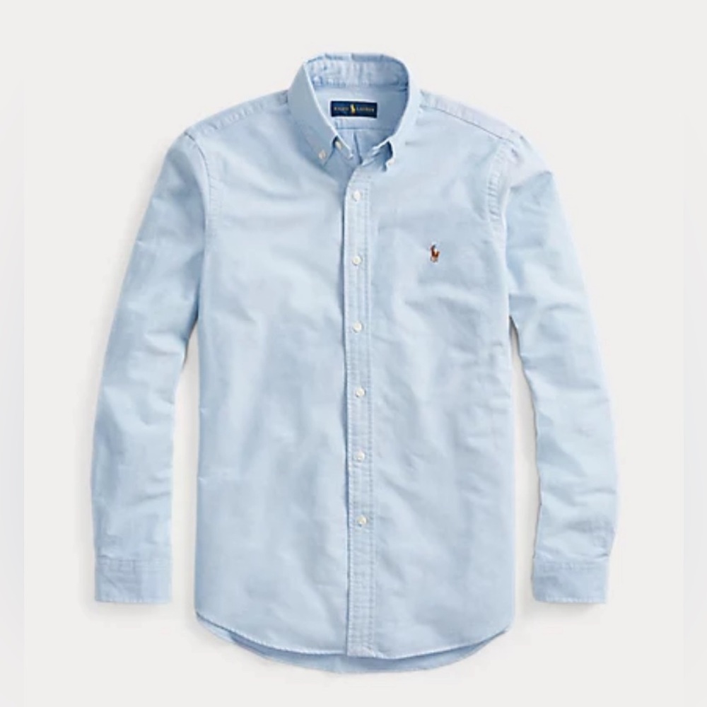 NWT Polo Ralph Lauren Men’s Iconic Oxford Shirt - Classic Fit. Blue. Size:2XL